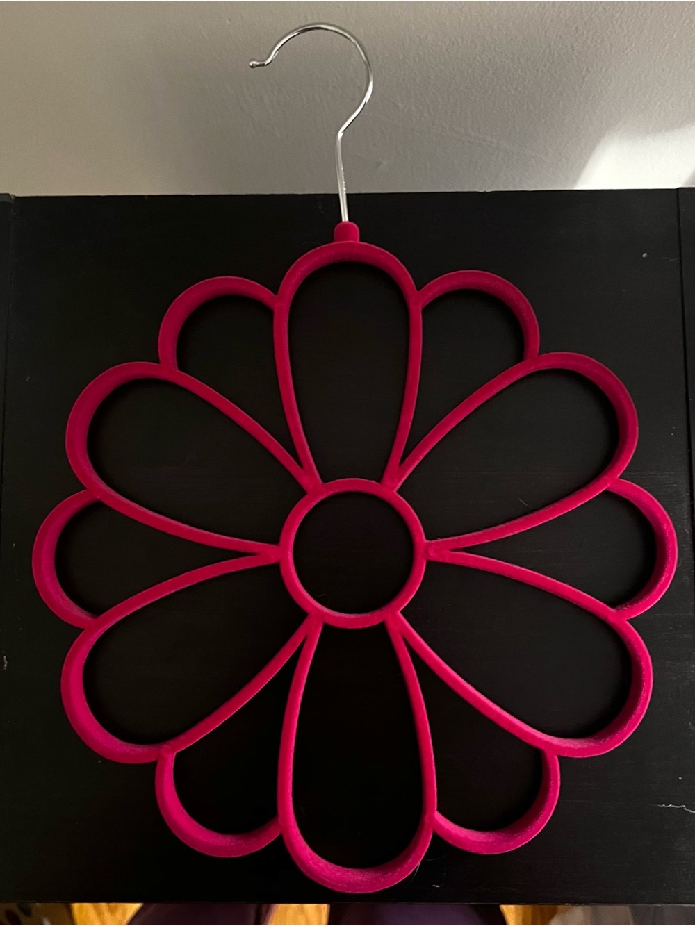 Pink Flower Shaped Hanger